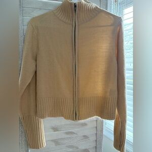 Poof! Women's Tan Sweater